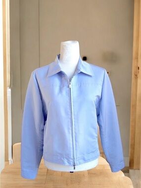 Ralph Lauren Blue Label Golf Jacket Baby Blue Zip Up